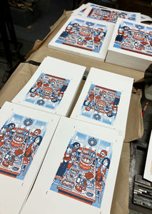 Wright's Turns Ten - Anniversary Pete Fowler Print