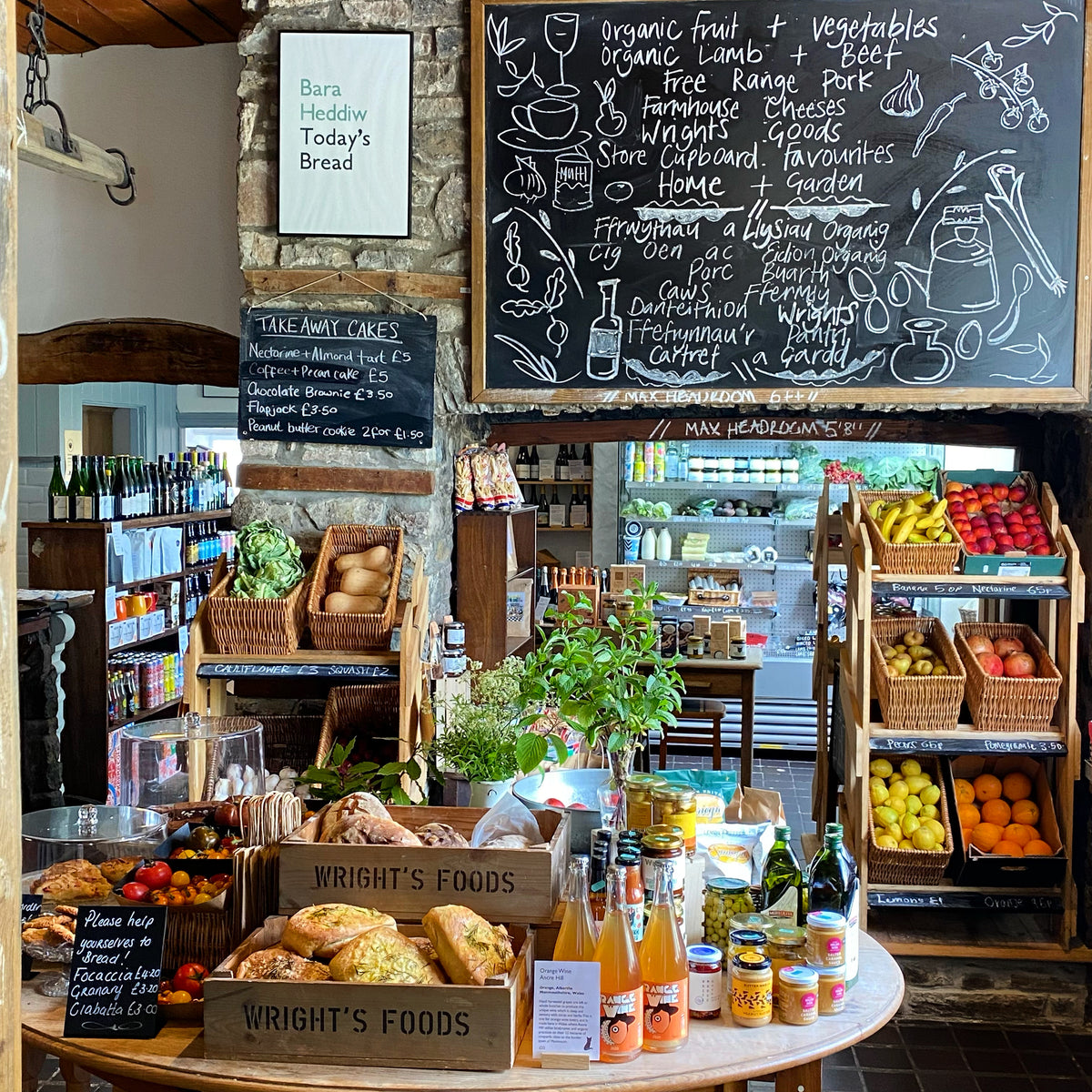 Inside Wright's Emporium