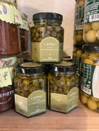 Capers in extra virgin olive oil