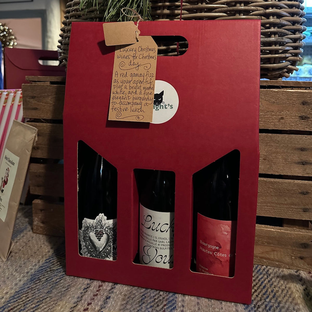 Luxury Christmas Day Wine Selection