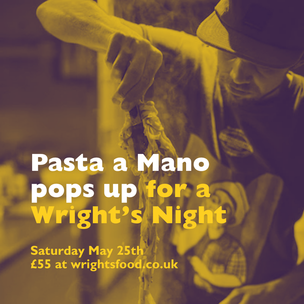 Wright's Night: Pasta a Mano - Deposit