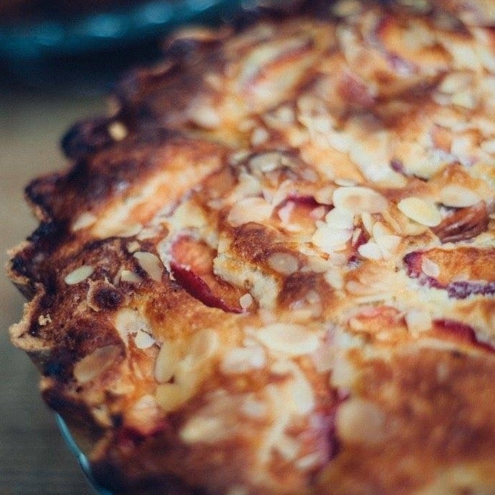 Plum & Almond Tart -  Whole for Four to Six