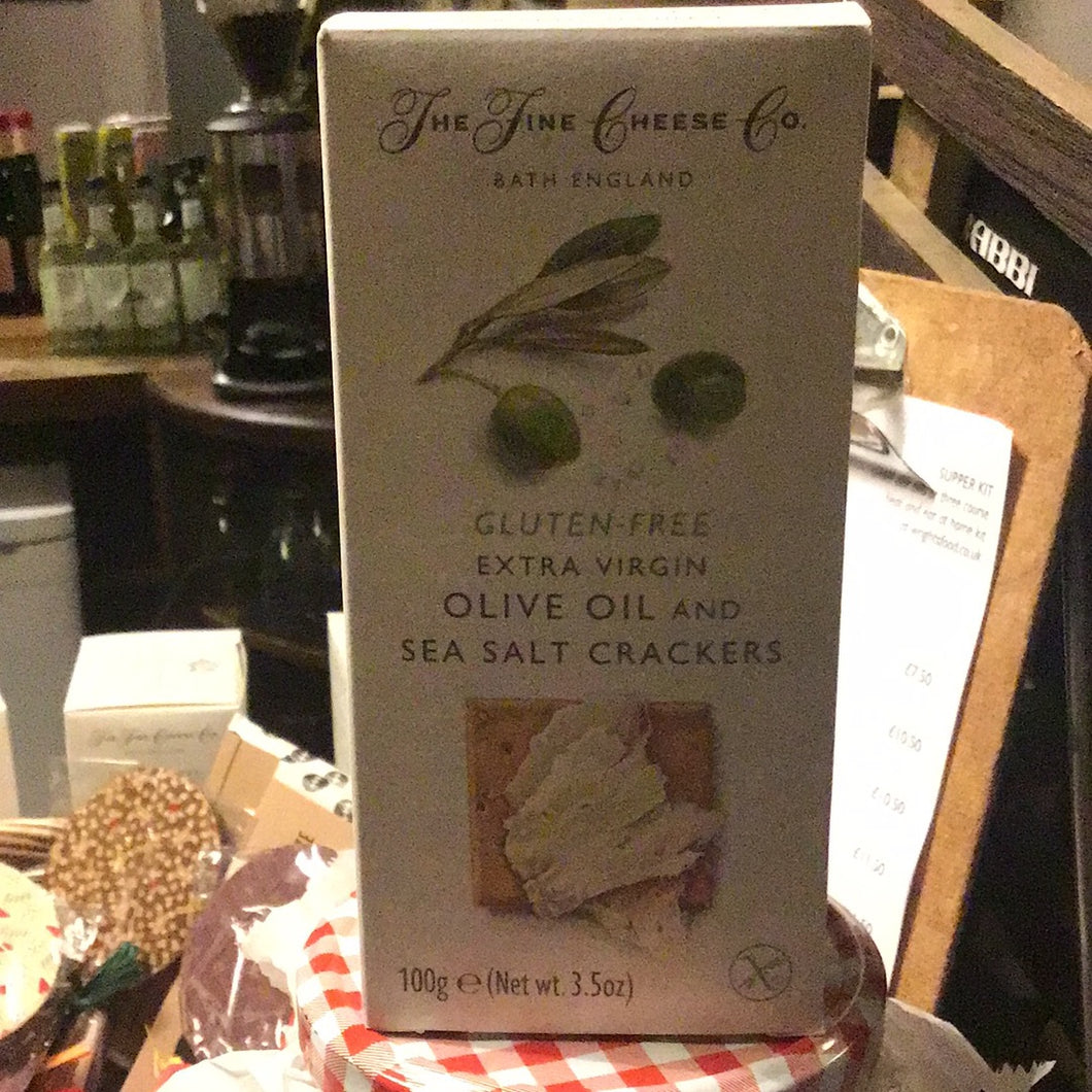 Gluten free olive oil - crackers