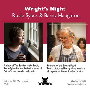 Wright's Night: Rosie Sykes & Barny Haughton